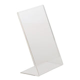 Slanted Acrylic Menu Holder A5