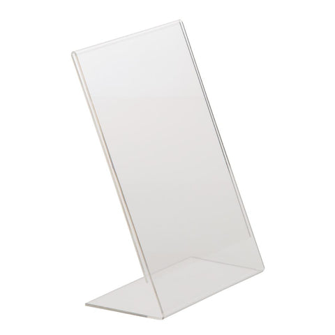 Slanted Acrylic Menu Holder A5