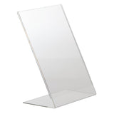 Slanted Acrylic Menu Holder A4