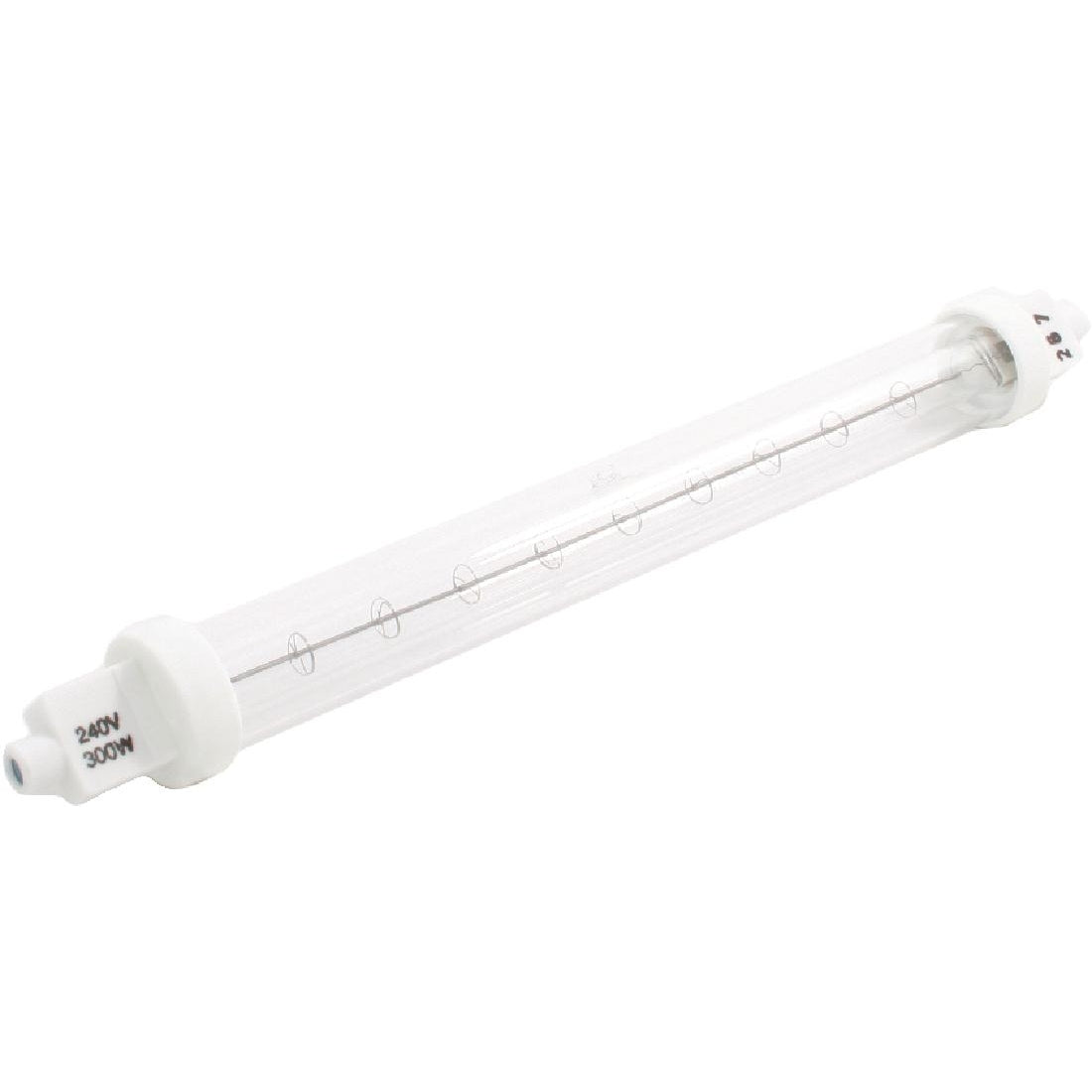 Jacketed Infrared Quartz Heat Bulb R7 220mm 300W