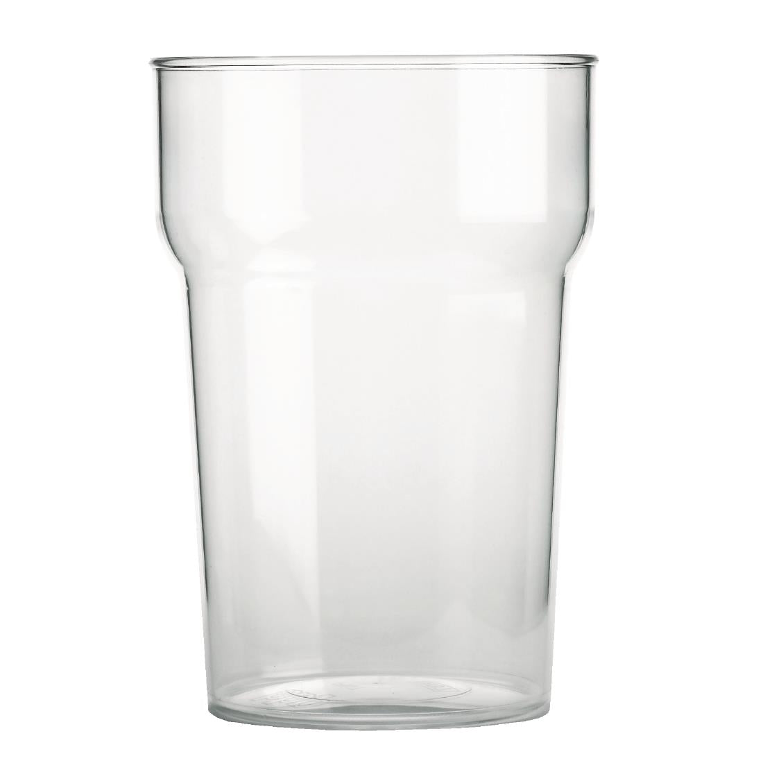 BBP Polycarbonate Nonic Pint Glasses 570ml CE Marked (Pack of 48)