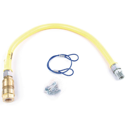 Dormont Quick Release Gas Hose 1-2Ins 1200mm 2650NPVF48