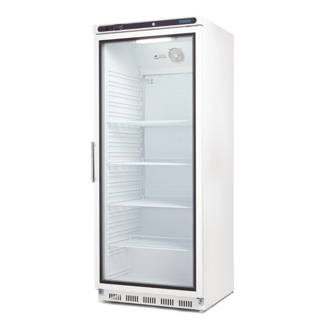 Polar C-Series Upright Display Fridge 600Ltr White