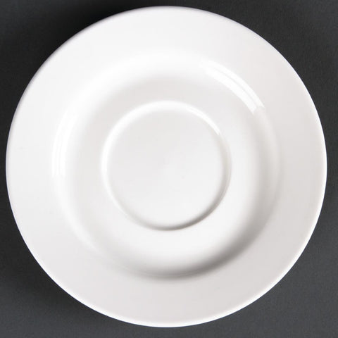 Lumina Fine China Round Saucers 143mm