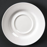 Olympia Lumina Round Saucers White 156mm (6 pack)