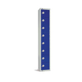 Elite Eight Door Electronic Combination Locker Blue