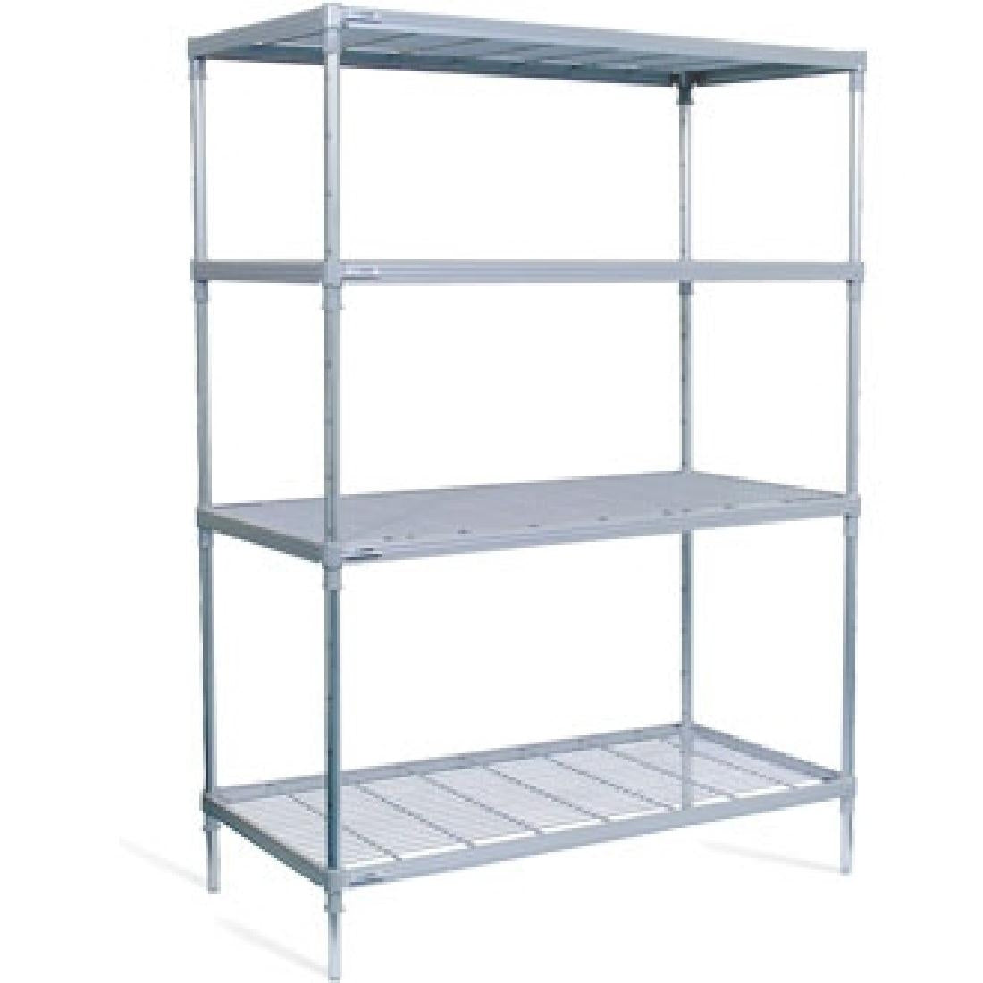 Craven 4 Tier Nylon Coated Wire Shelving 1700x875x491mm