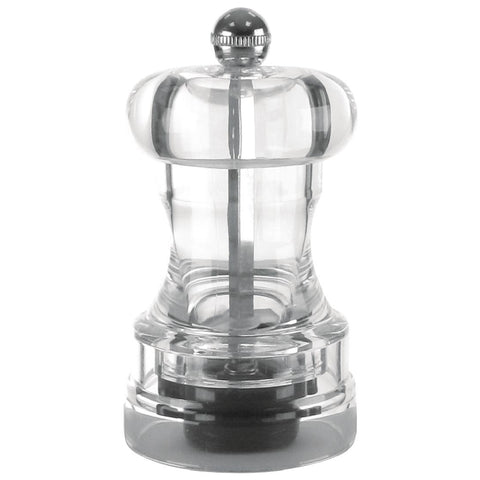 Acrylic Salt and Pepper Mill 102mm