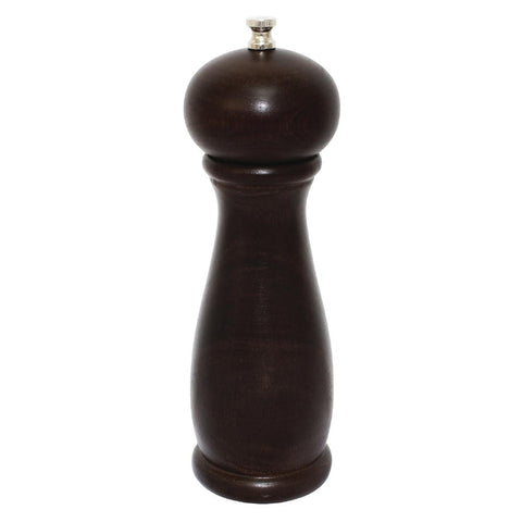 Dark Wood Salt and Pepper Mill 8in