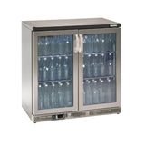 Gamko Bottle Cooler - Double Hinged Door 250 Ltr Stainless Steel