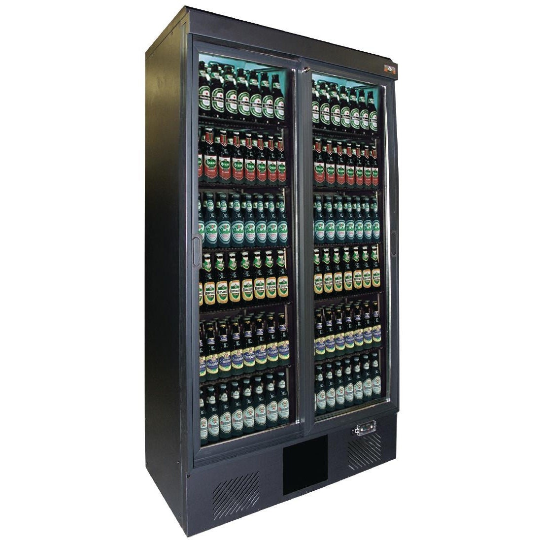 Gamko Maxiglass 2 Glass Door 500Ltr Bottle Cooler Cabinet MG3/500SD