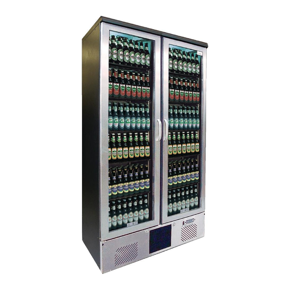 Gamko Maxiglass 2 Glass Door 500Ltr Bottle Cooler Cabinet MG3/500GCS