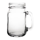 Olympia Handled Jam Jar Glasses 450ml (Pack of 12)