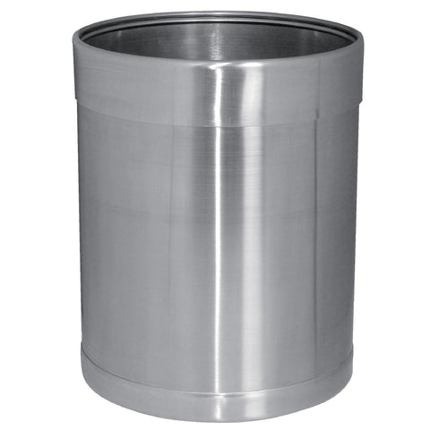 Bolero Stainless Steel Waste Paper Bin