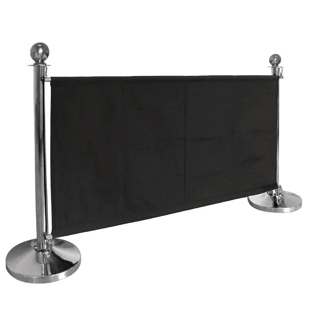 Bolero Black Canvas Barrier