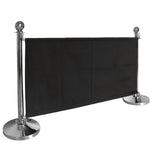 Bolero Black Canvas Barrier