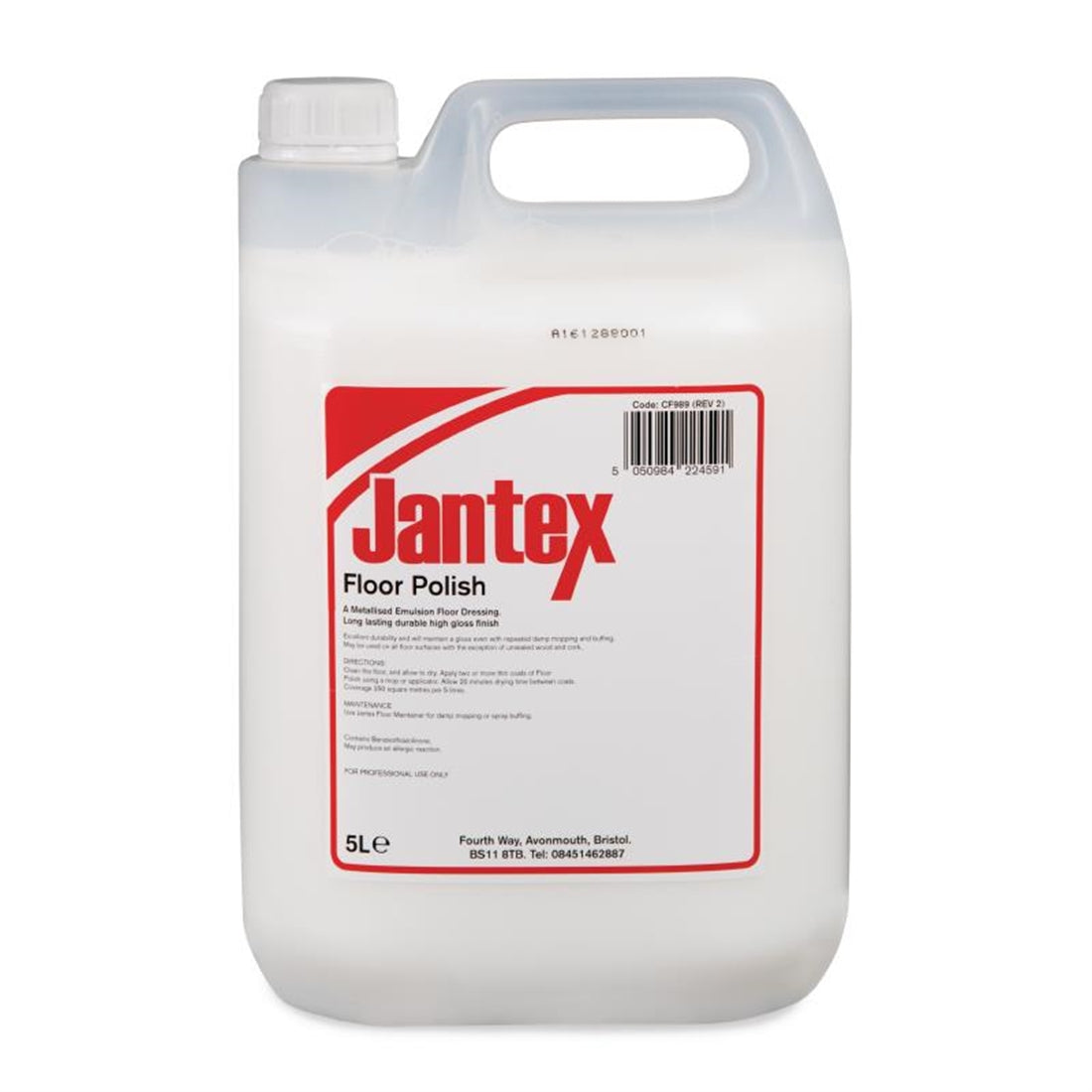 Jantex Floor Polish Ready To Use 5Ltr