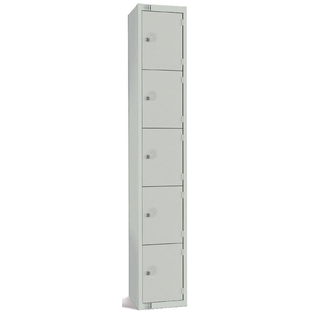 Elite Five Door Manual Combination Locker Locker Grey