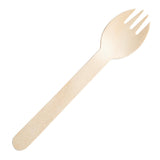 Fiesta Compostable Individually Wrapped Wooden Sporks (Pack of 500)