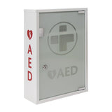 Automated External Defibrillator Alarmed Metal Cabinet