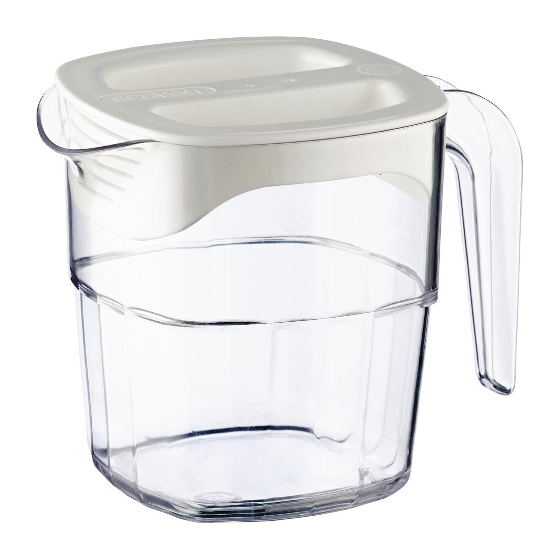 Araven White Polycarbonate Jug - 1Ltr 34oz