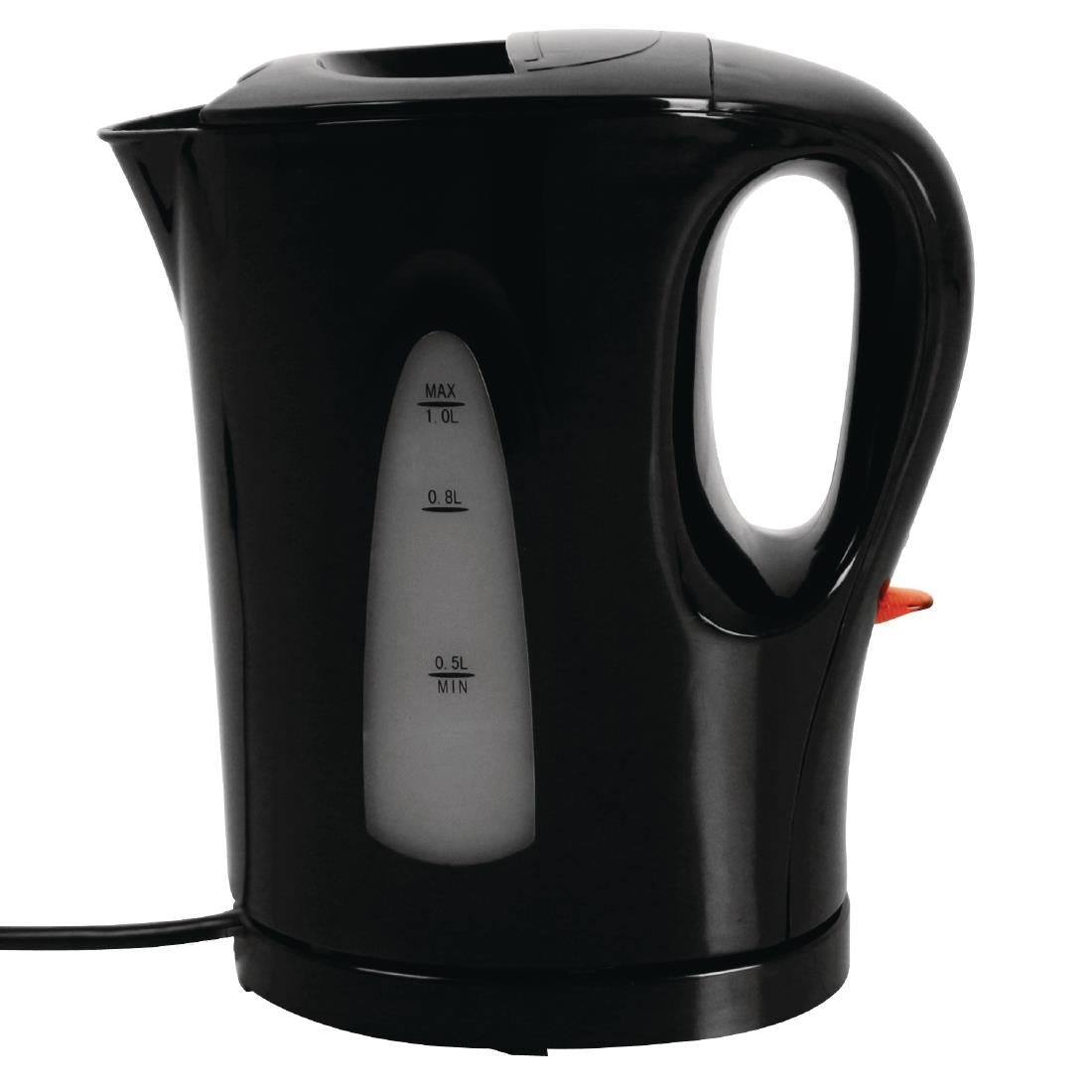 Caterlite Hotel Room Kettle Black 1Ltr