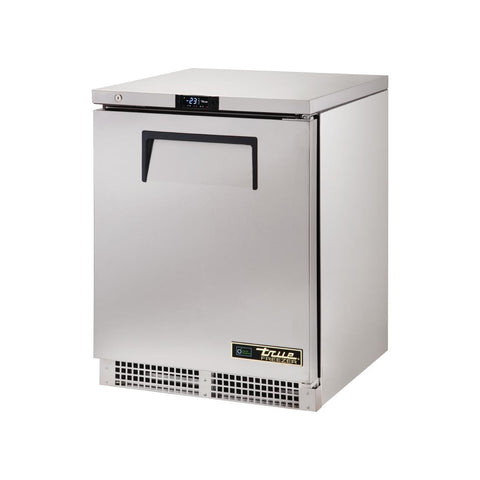 True 1 Solid Hinged Door Undercounter Freezer TUC-24F-HC