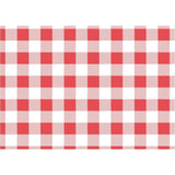 Red Gingham Greaseproof Paper 250x250mm