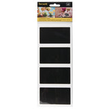 Securit  Adhesive Chalkboard Labels Rectangle