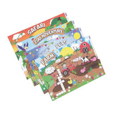 Crafti's Kids Activity Sheet Assorted Designs Pack of 500