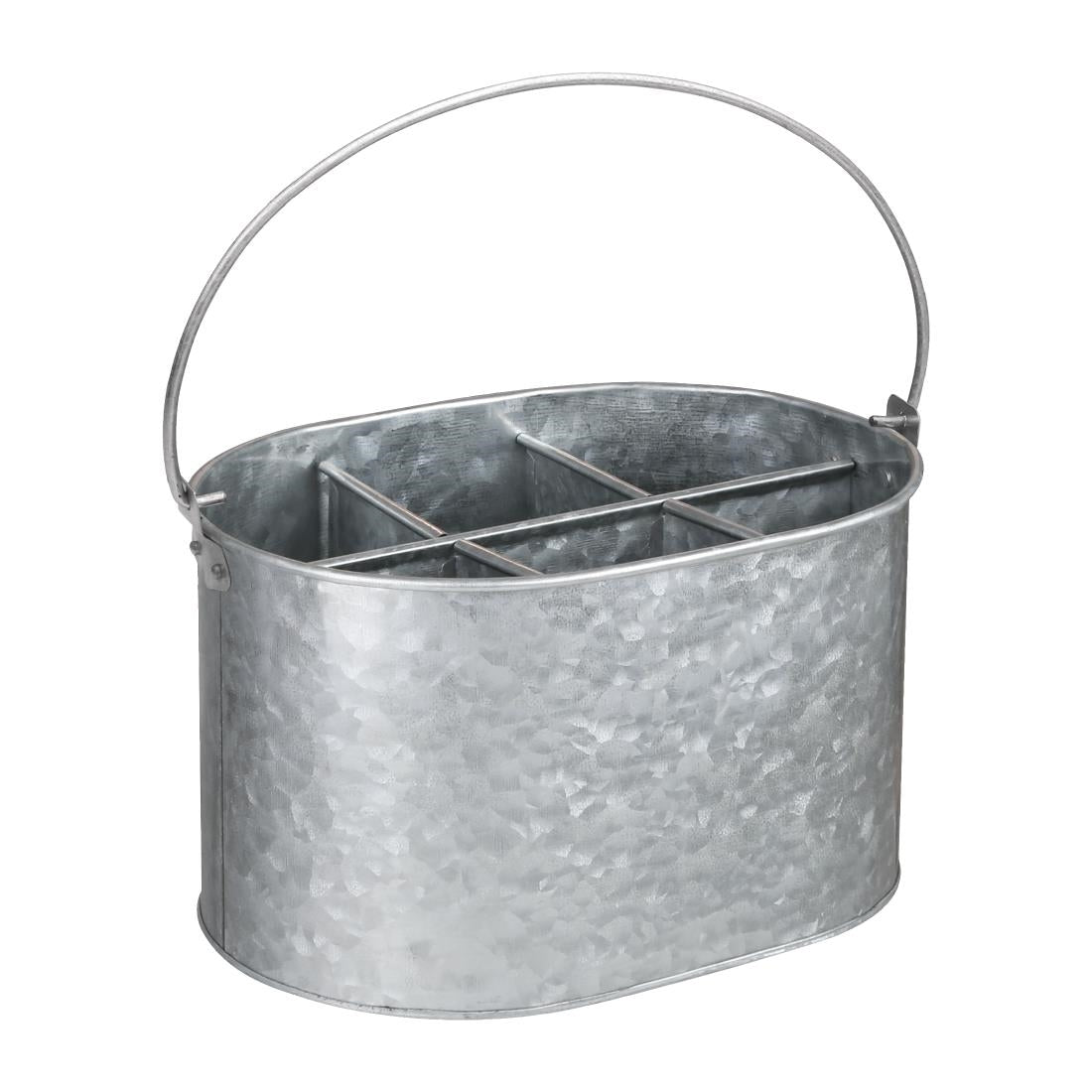 Olympia Galvanised Steel Table Tidy – Chefstuff UK
