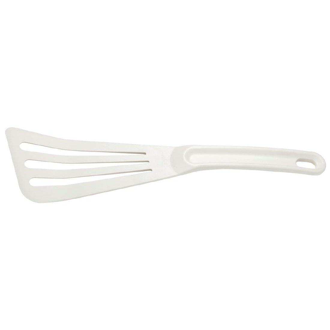 Mercer Culinary Hells Tools Slotted Spatula White 12"