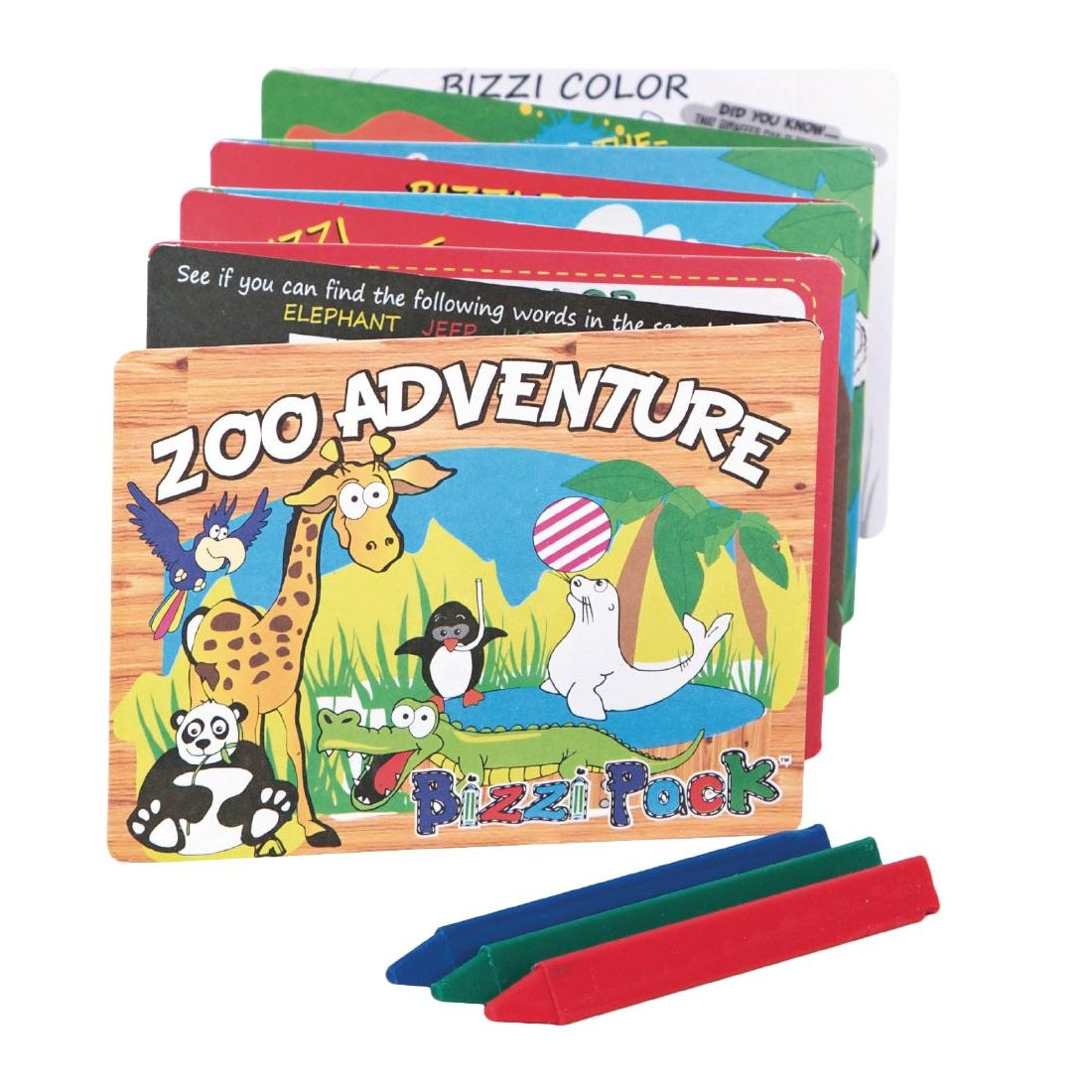 Crafti's Kids Activity Pack Assorted Animals (Pack of 400)