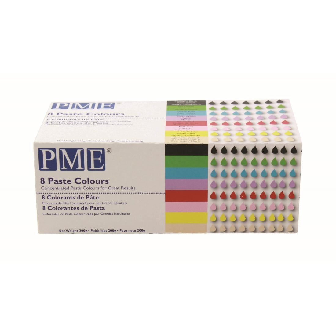 PME Paste Colours Set (8 Pack)