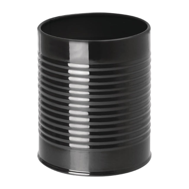 Olympia Galvanised Steel Table Tidy Black