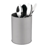 Olympia Galvanised Utensil Tin Grey