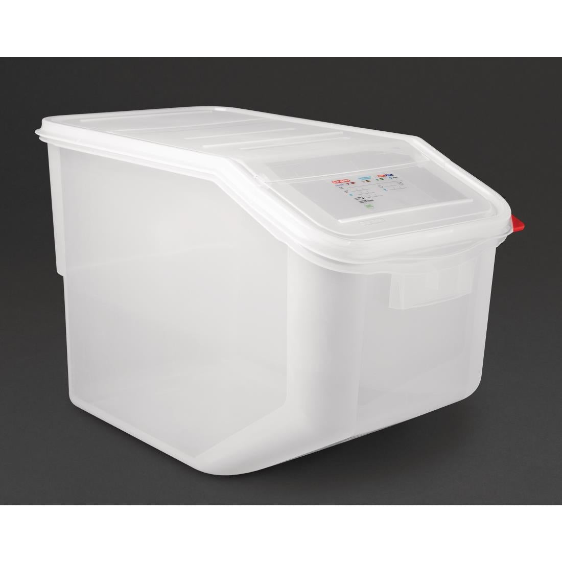 Araven Polypropylene 1/1 Gastronorm Ingredient Bin 50Ltr