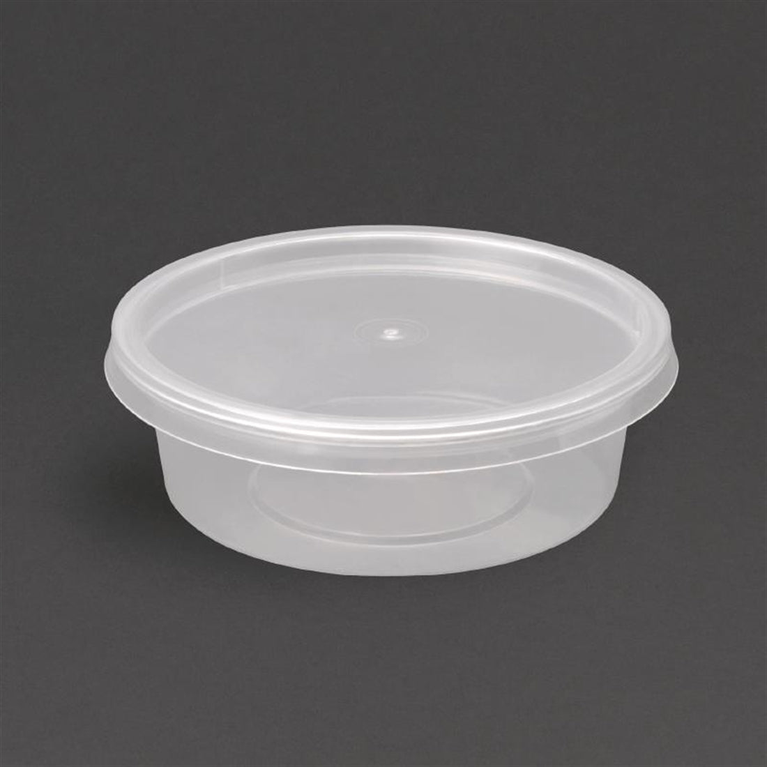 Fiesta Recyclable Plastic Microwavable Deli Pots 50ml / 1.75oz (Pack of 100)