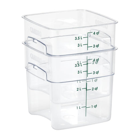 Cambro FreshPro Camsquare Food Storage Container 3.8Ltr