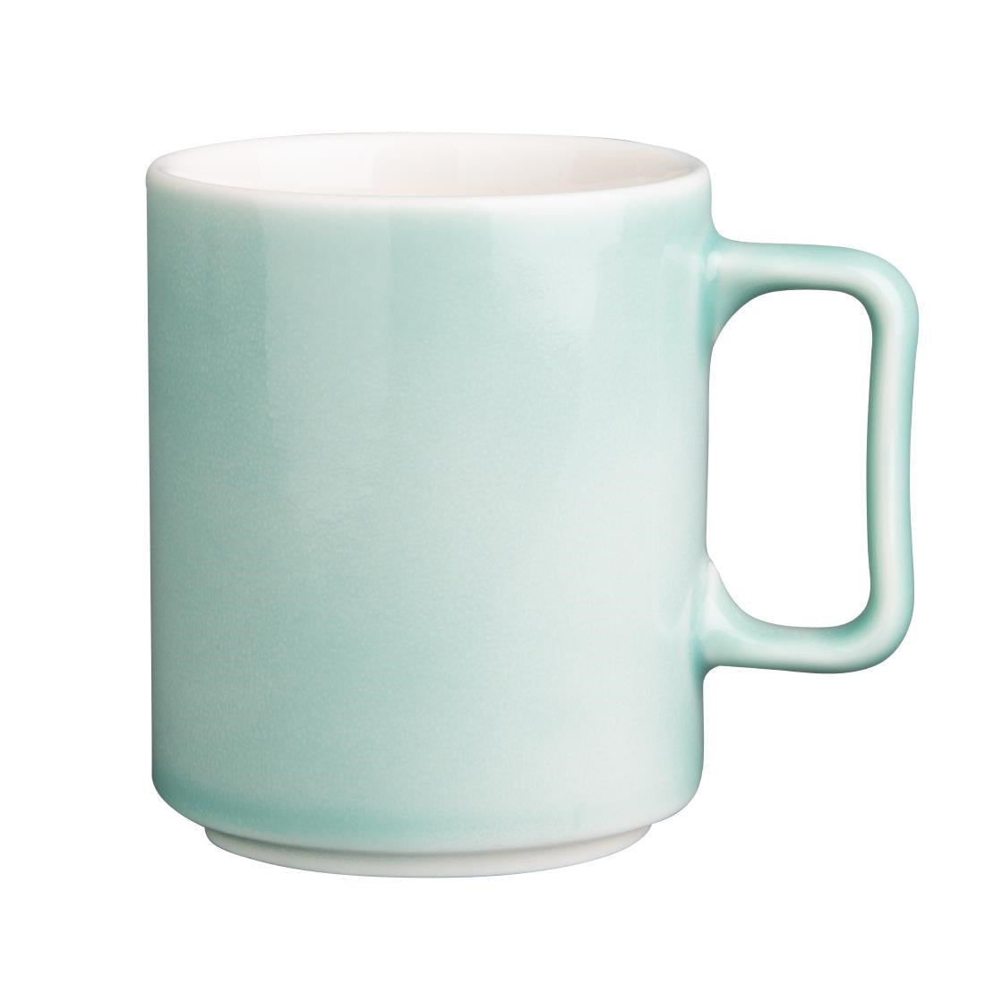 Olympia Fondant Mugs Mint 340ml (Pack of 6)