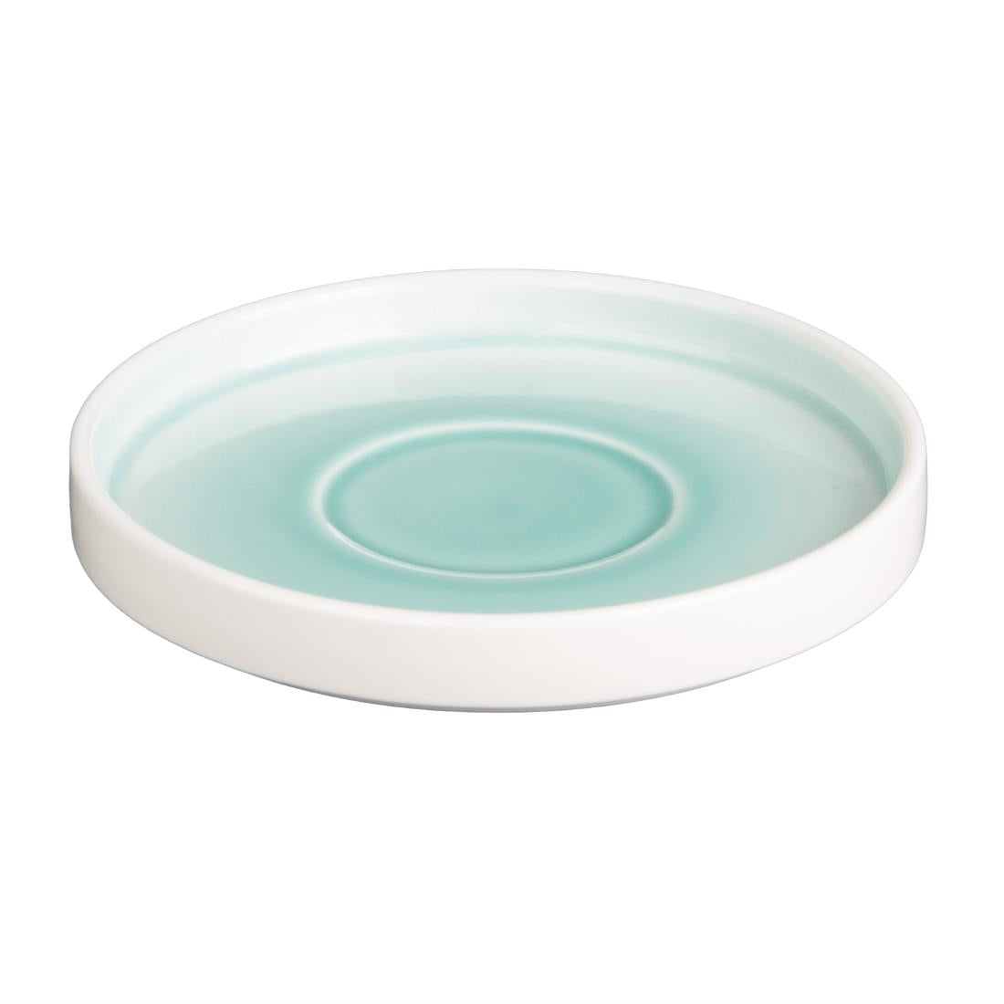 Olympia Fondant Saucers Mint 155mm (6 Pack)