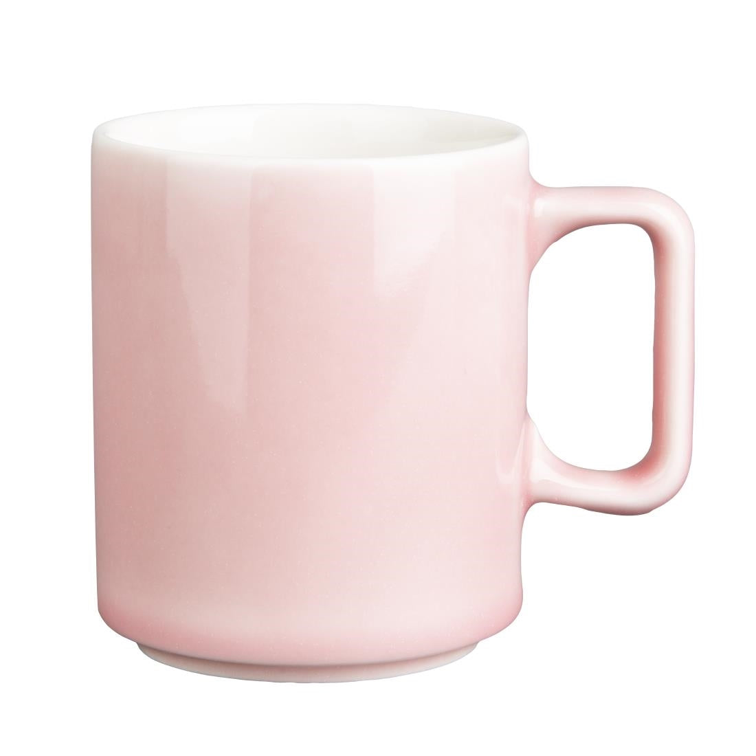 Olympia Fondant Mugs Pink 340ml (Pack of 6)