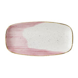 Churchill Stonecast Accents Chefs Oblong Plates Petal Pink 298x153mm (12 Pack)