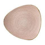 Churchill Stonecast Raw Terracotta Lotus Plates 229mm (12 Pack)