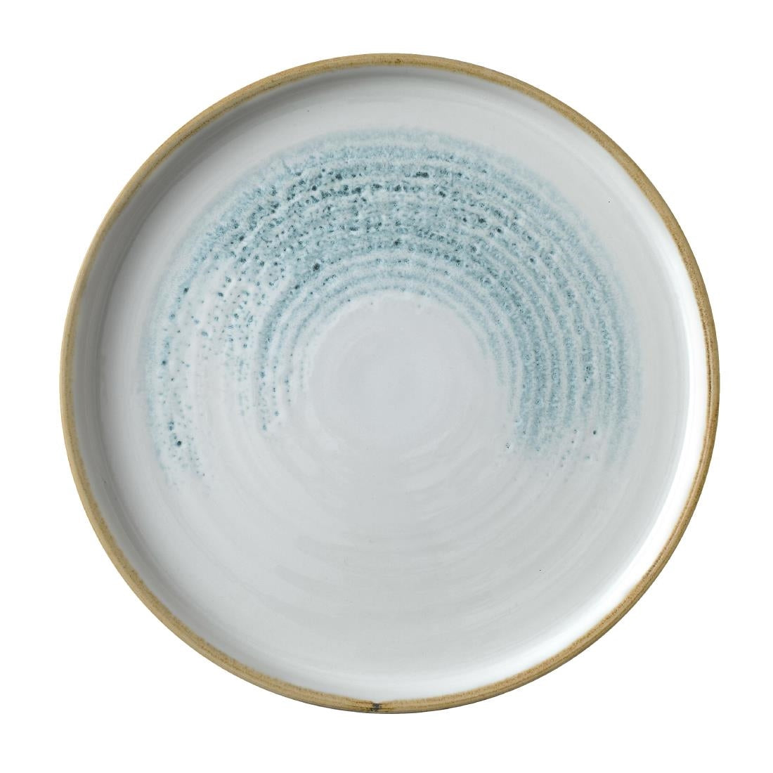 Churchill Homespun Accents Aquamarine Walled Plates 220mm (6 Pack)