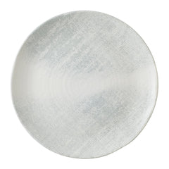 Dudson Makers Collection Jute Grey Organic Coupe Plates 290mm (12 Pack)