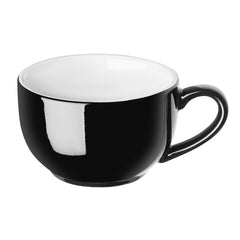Olympia Cafe Coffee Cup Black - 230ml 8fl oz (12 Pack)