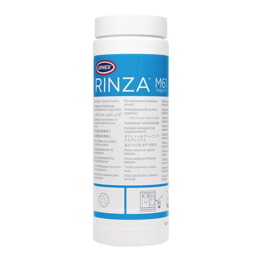 Rinza Milk Frother Cleaning Tablets M61 (Pack of 120)