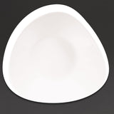 Churchill Lotus Triangular Shallow Bowls White 238mm (12 Pack)