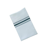 Bistro Table Napkins Green Stripe (Pack of 10)